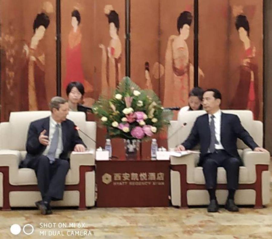 Realiza Embajador de Cuba visita de trabajo a la Ciudad de Xi'an en la República Popular China.