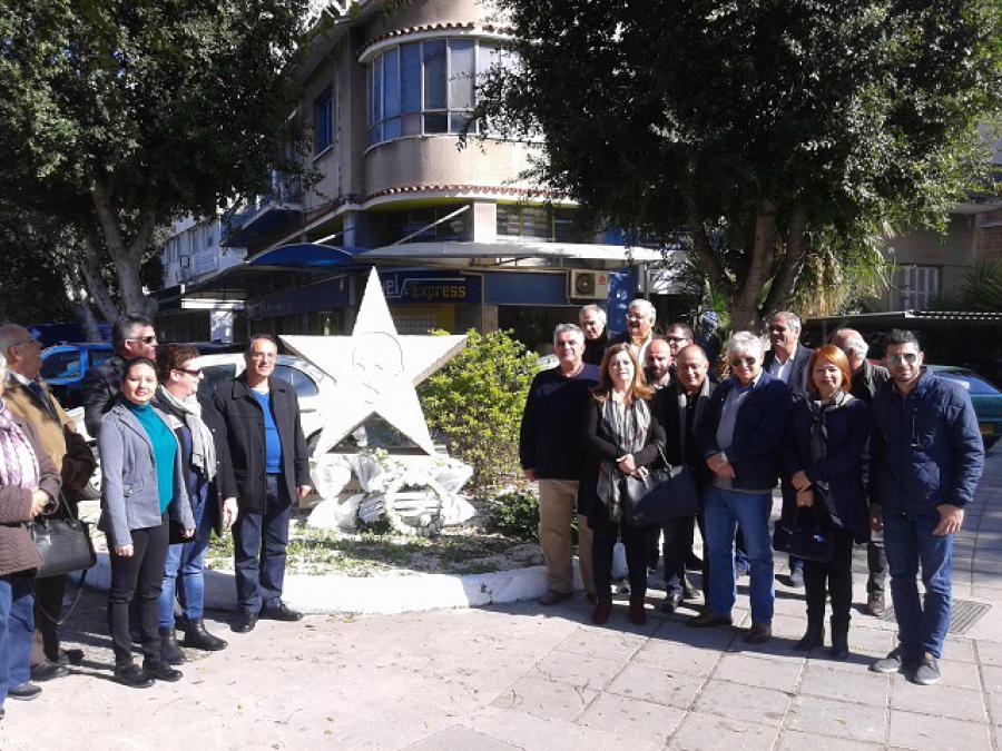 RINDEN HOMENAJE A MARTÍ EN CHIPRE 