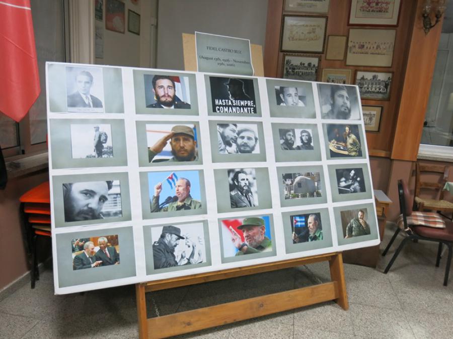 DAY OF HOMAGE TO FIDEL IN CYPRUS