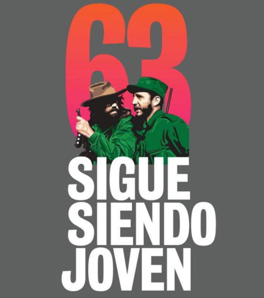 63 aniversario del triunfo de la Revolución cubana