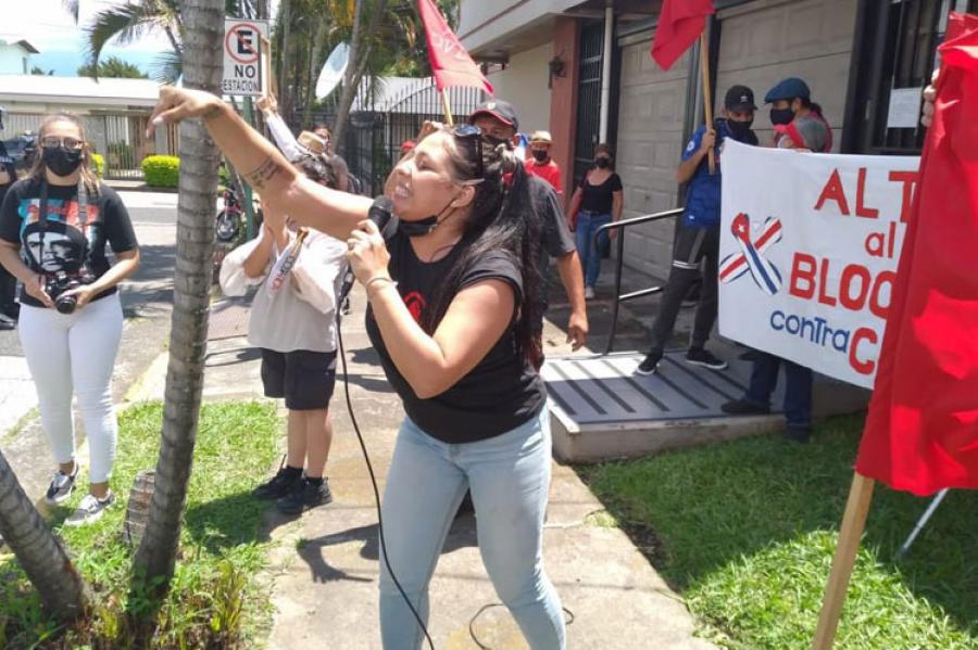 Solidaridad con Cuba en Costa Rica