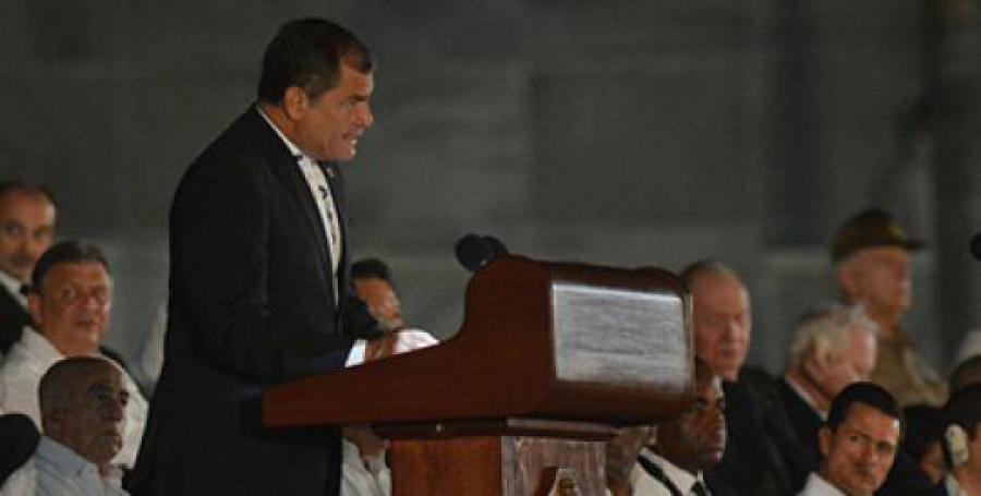 Discurso íntegro de Rafael Correa Delgado, presidente de la República del Ecuador.