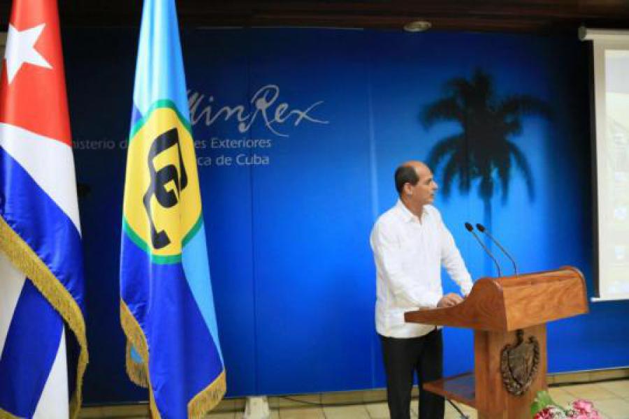 Intervención del Viceministro Rogelio Sierra Díaz, en acto político por el Día Cuba-CARICOM