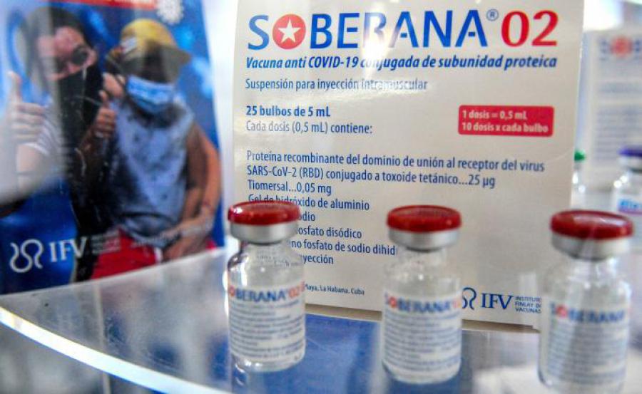 Vacunas cubanas Soberana y Soberana Plus