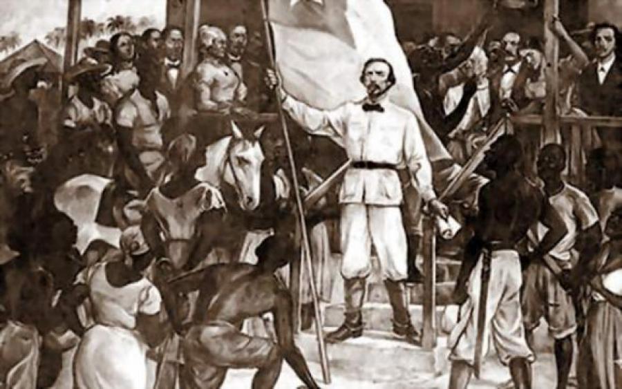 La hazaña en la historia: Diez de octubre.