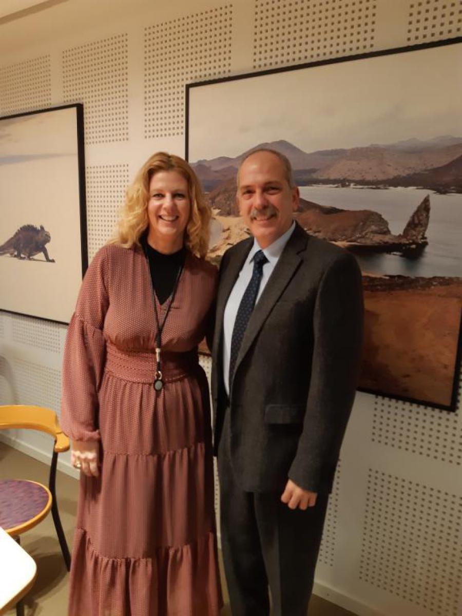 Cuban Ambassador meets with the Product Manager of the Albatros Group