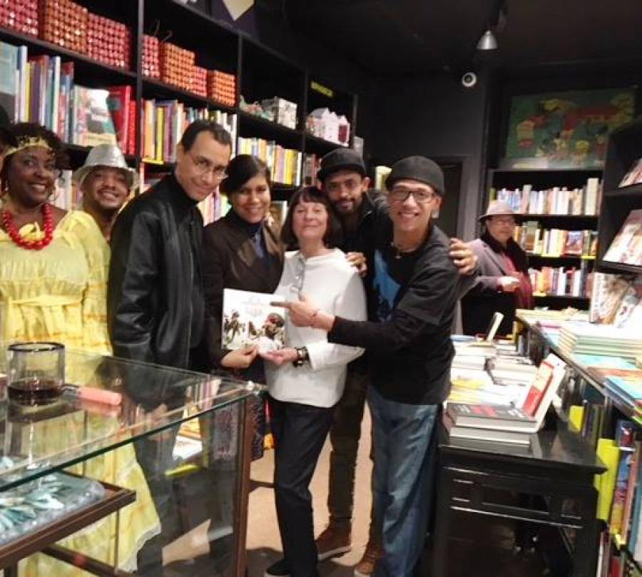 Artista danesa Pia Schjoll presenta libro sobre tradiciones y religiones populares cubanas