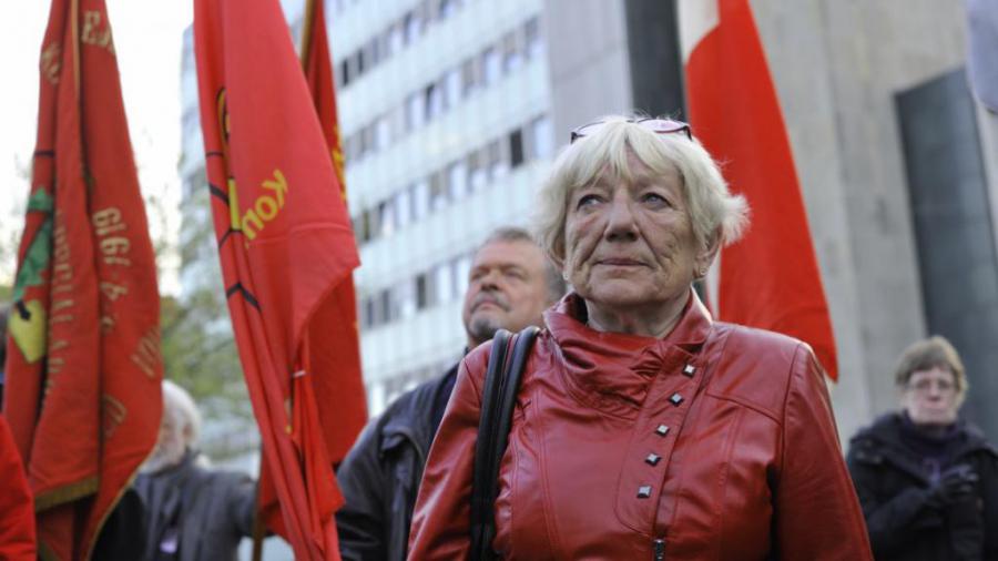 Tiene lugar hoy en Copenhague el sepelio de Betty Frydensbjerg Carlsson, ex presidente del Partido Comunista en Dinamarca.