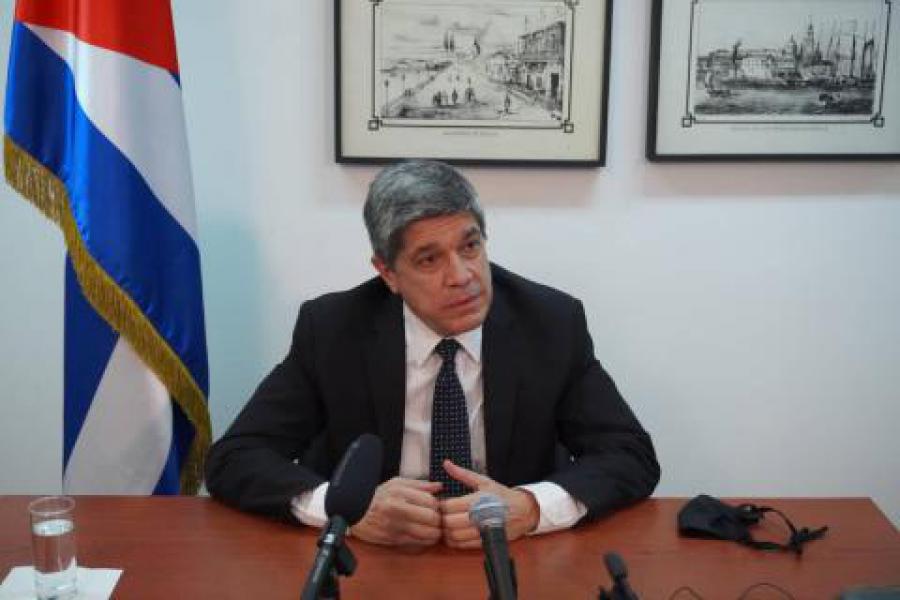 Fernández de Cossío: Inclusión de Cuba en lista unilateral de EE.UU. es un acto deliberado y deshonesto