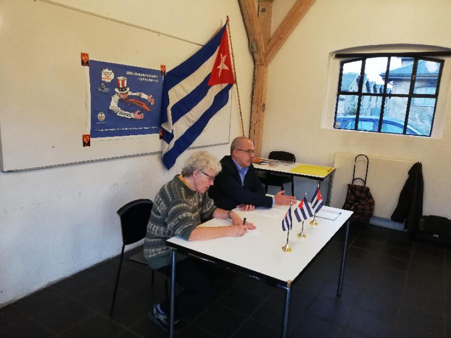 Resalta Embajador de Cuba en Dinamarca esfuerzos frente a la Covid-19.
