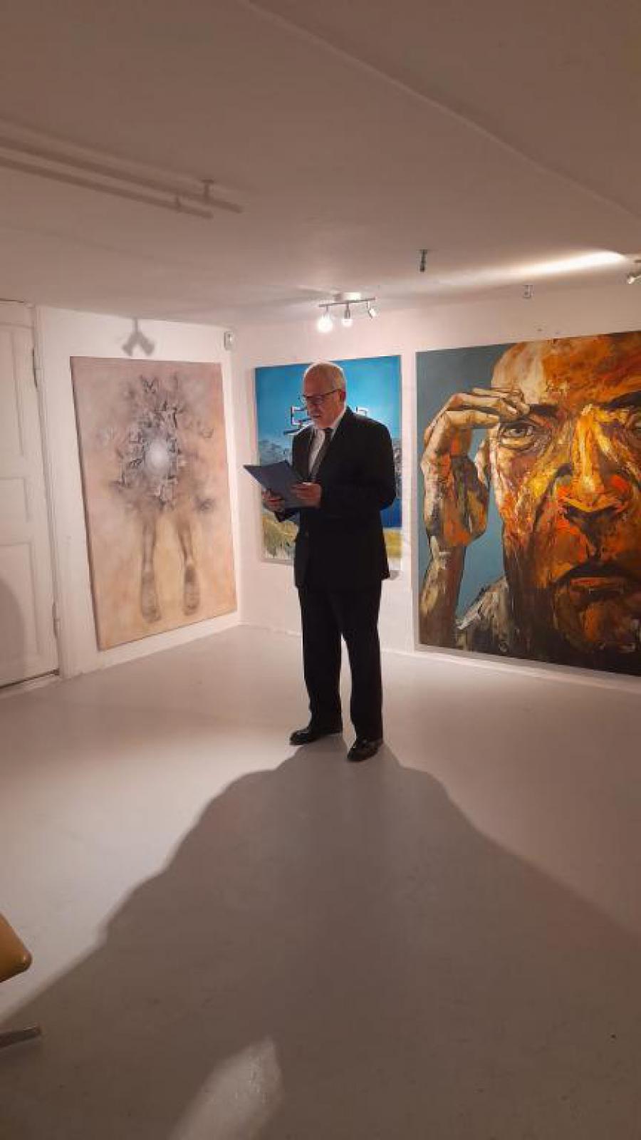 Inaugurada Exposición de Pintura Cubana en Copenhague