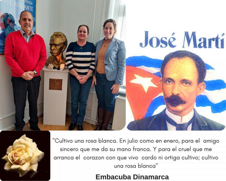 Homenaje a Martí desde Copenhague Homenaje a Martí desde Copenhague