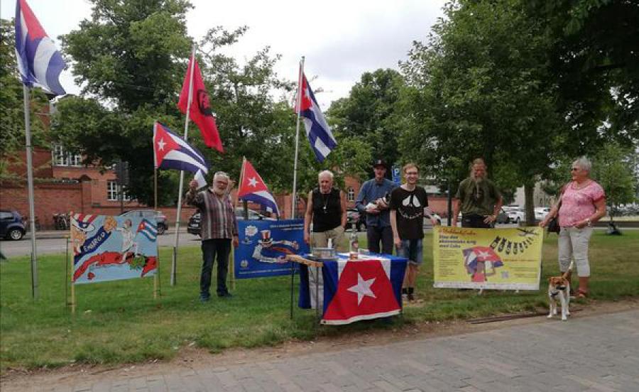 Dano Cubana en Odense en el día de la Rebeldía Nacional