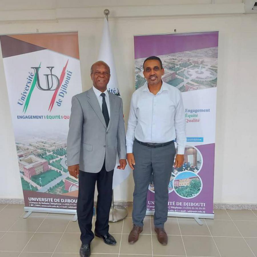 Visite de l'Ambassadeur de Cuba à l'Université d'Etat de Djibouti