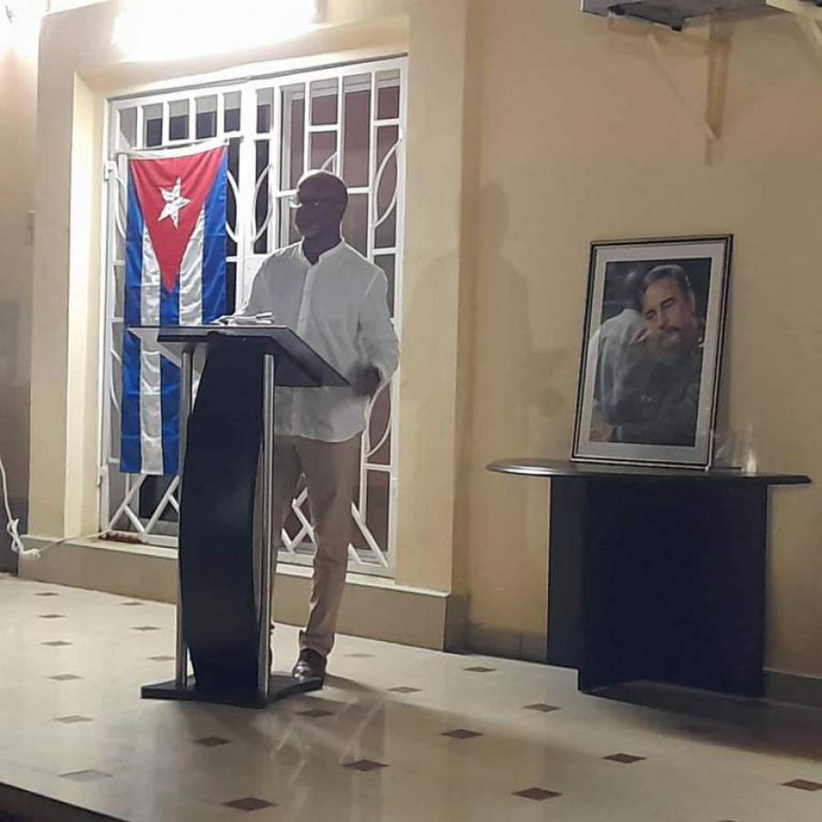 Hommage à Fidel Castro Ruz, leader de la Révolution cubaine