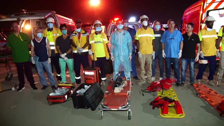 Médicos cubanos atienden heridos del buque True-Confidence, atacado a 70 millas de Djibouti