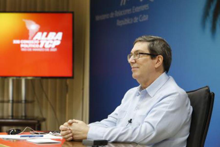Intervención del Ministro de Relaciones Exteriores de la República de Cuba, Bruno Rodríguez Parrilla, en el XXI Consejo Político ALBA-TCP