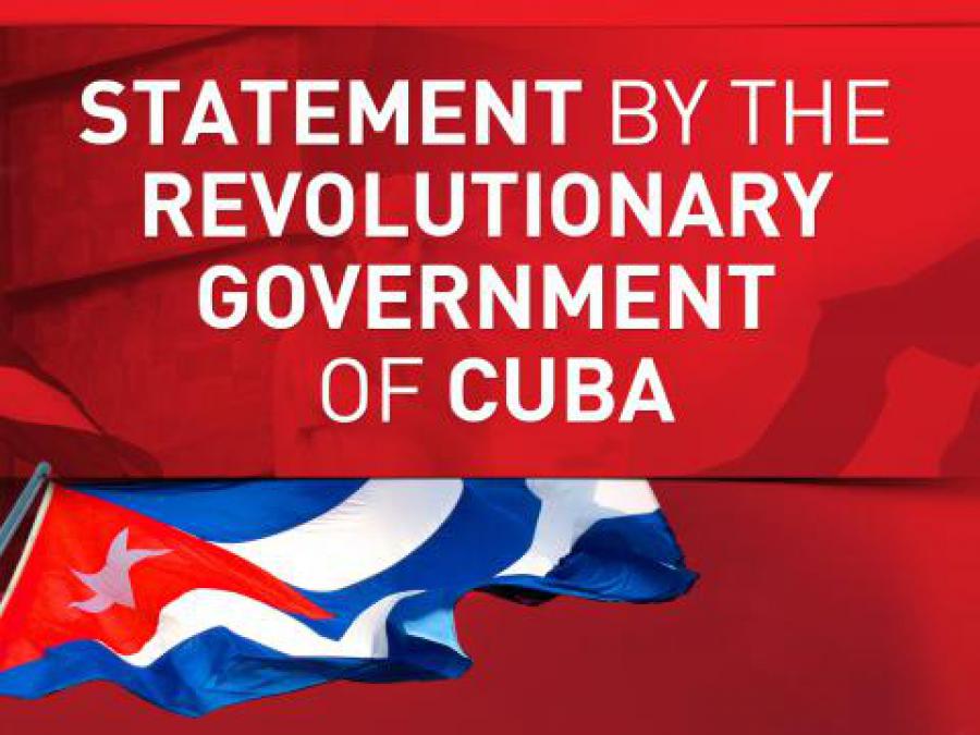 CUBA CONDEMNS THE TERRORIST SABOTAGE AGAINST THE POWER SUPPLY SYSTEM IN VENEZUELA