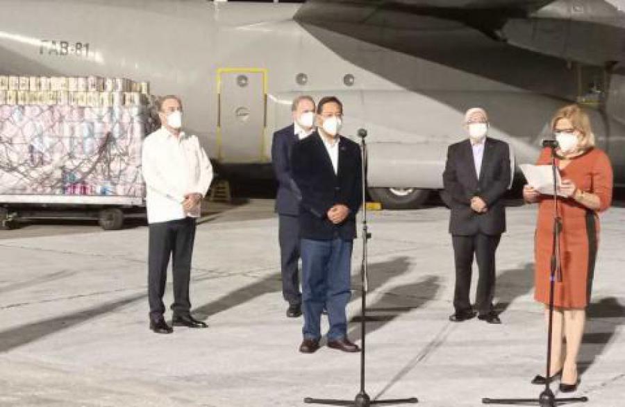 Bolivian president arrives in Cuba with donation prior to ALBA summit