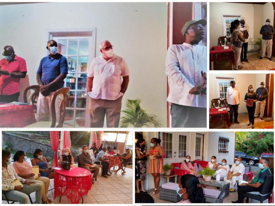 "Dominica-Cuba Friendship Association" held a farewell activity for a group of Cuban health collaborators who are completing their mission in Dominica.