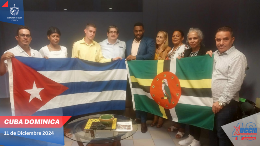 Cuban collaborators arrive in Dominica to boost agricultural development.