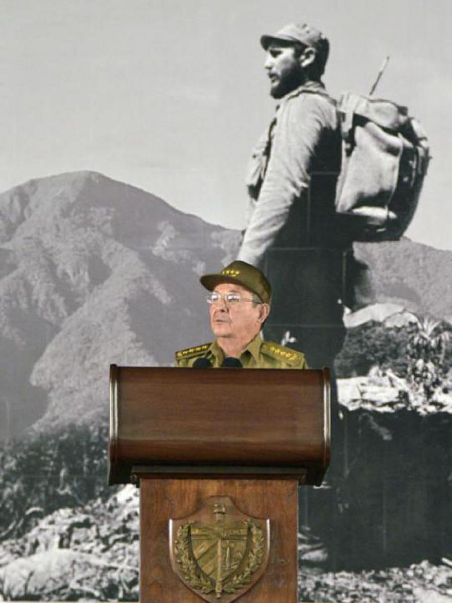 General de Ejercito, Raúl Castro Ruz, Presidente de los Consejos de Estado y de Ministros de la República de Cuba.