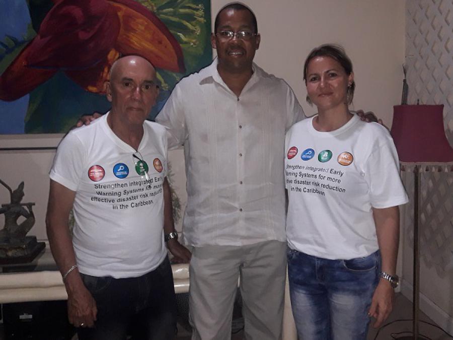 Cuba comparte su experiencia en reducción de riesgos de desastres con los Estados del Caribe.