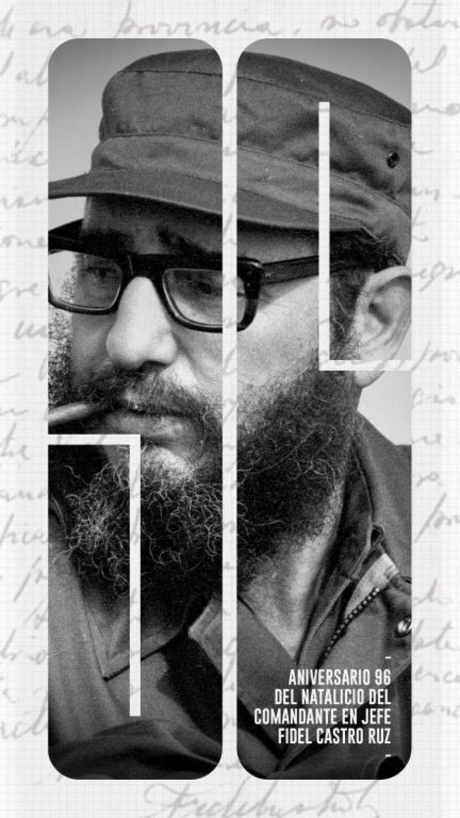 Misión Estatal de Cuba en Dominica conmemora 96 aniversario del natalicio de Fidel.