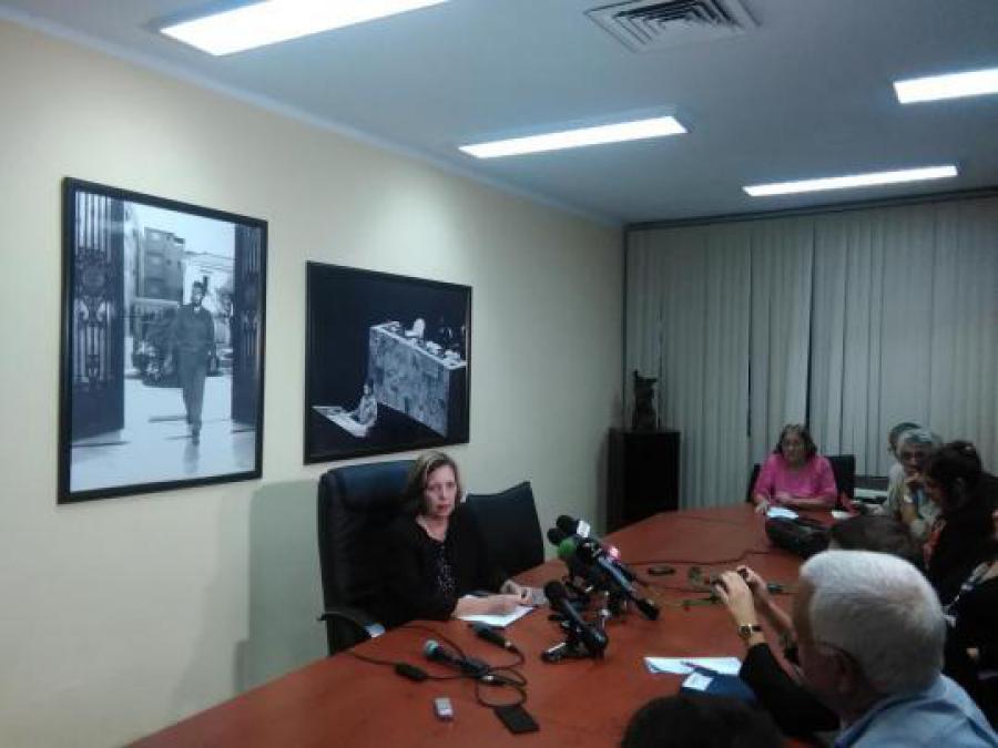 Statement to the press by Josefina Vidal Ferreiro, Cuban Ministry of Foreign Affairs Director General for U.S. Affairs.