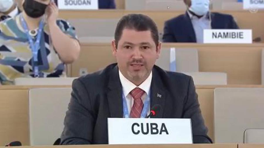 Intervención del Embajador Juan Antonio Quintanilla Román, Representante Permanente de Cuba, antes del voto del Proyecto de Resolución sobre Ucrania en el Consejo de Derechos Humanos Ginebra, 4 de marzo de 2022.