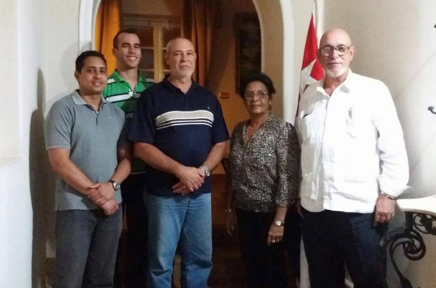 Embajada de Cuba en Egipto- Reunión PCC