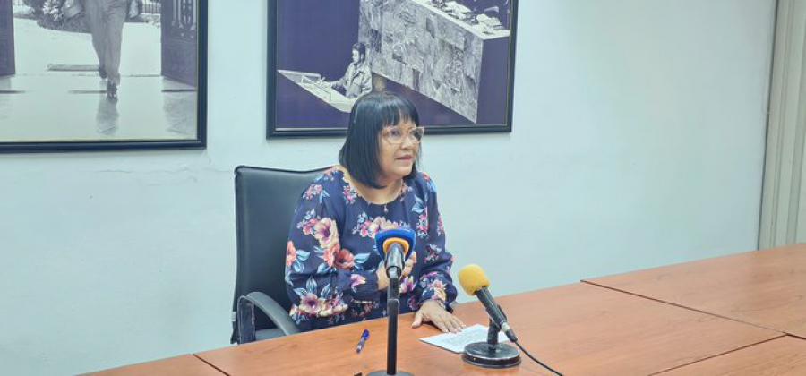 Declaraciones a la prensa de la viceministra del Ministerio de Relaciones Exteriores, Anayansi Rodríguez Camejo, sobre la participación de Cuba en la Opinión Consultiva de la audiencia de la Corte Internacional de Justicia (CIJ), del 19 al 26 de febrero de 2024, en La Haya, Países Bajos.