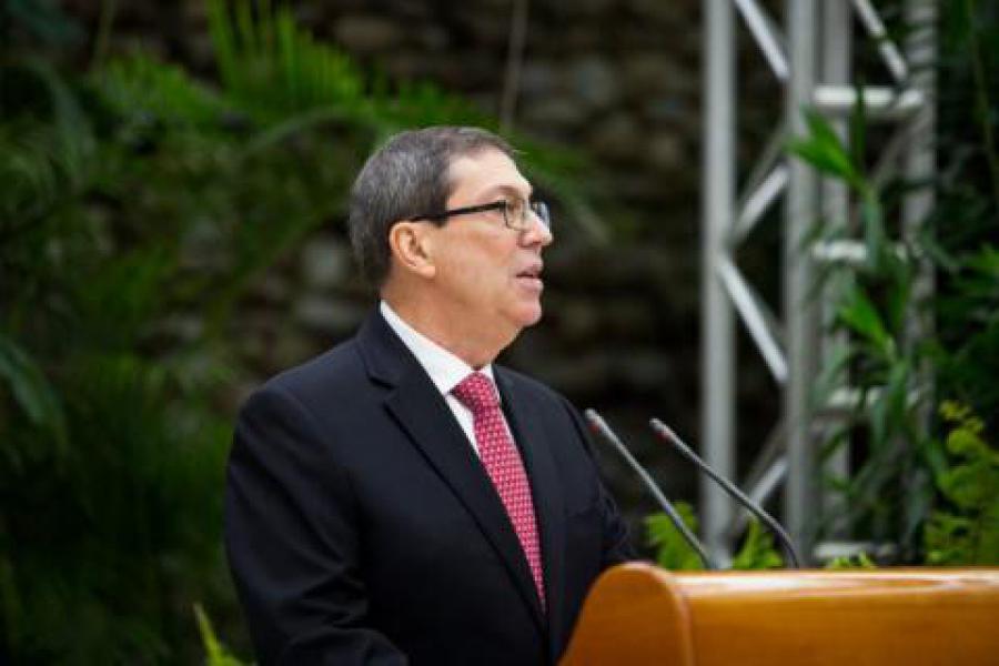 Canciller de Cuba presenta actualización del Informe nacional sobre el impacto del bloqueo de los Estados Unidos