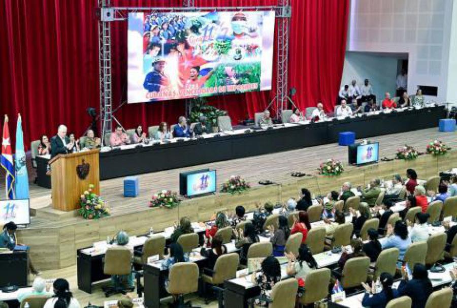Discurso pronunciado por Miguel Díaz-Canel Bermúdez, Primer Secretario del Comité Central del Partido Comunista de Cuba y Presidente de la República, en la clausura del XI Congreso de la Federación de Mujeres Cubanas