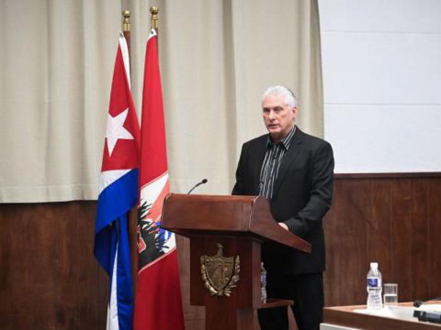 Discurso pronunciado por Miguel Mario Díaz-Canel Bermúdez, Primer Secretario del Comité Central del Partido Comunista de Cuba y Presidente de la República, en la clausura del IX Pleno del Comité Central del Partido Comunista de Cuba, en el Palacio de la Revolución, el 13 de diciembre de 2024, “Año 66 de la Revolución”.