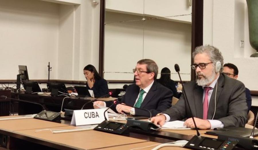 Intervención del ministro de Relaciones Exteriores de Cuba, Bruno Rodríguez Parrilla, en la Reunión de Alto Nivel del Grupo de Amigos en Defensa de la Carta de las Naciones Unidas. 25 de febrero de 2025
