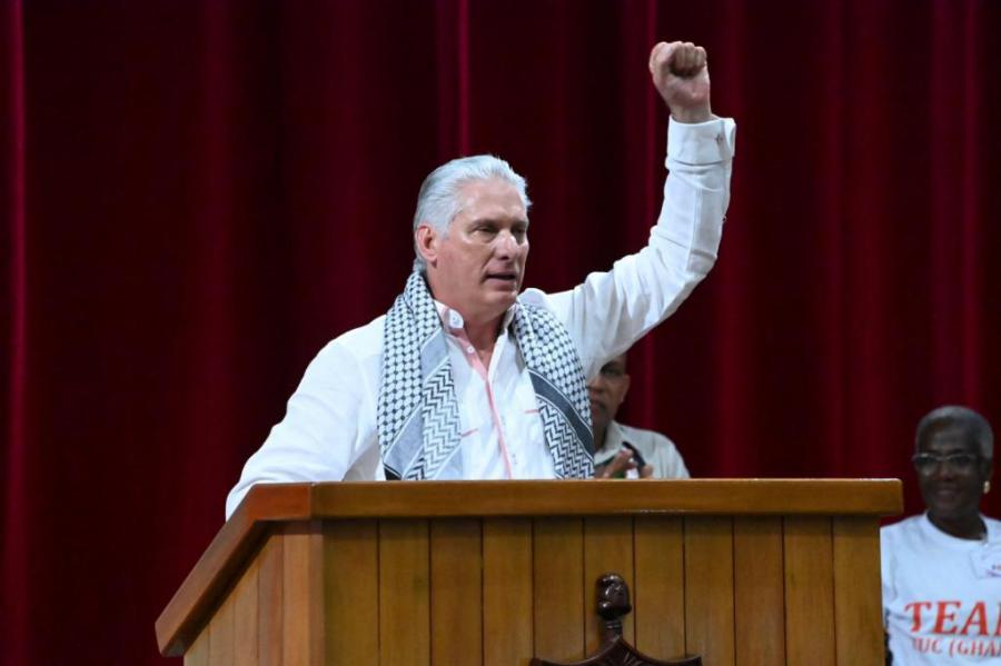 Presidente Díaz-Canel: Cuba sigue siendo referente y espacio de encuentro para los que aspiramos a un mundo mejor