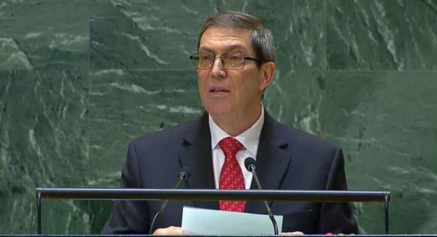 Intervención del Ministro de Relaciones Exteriores de Cuba, Bruno Rodríguez Parrilla, en la 79ª Asamblea General de Naciones Unidas.