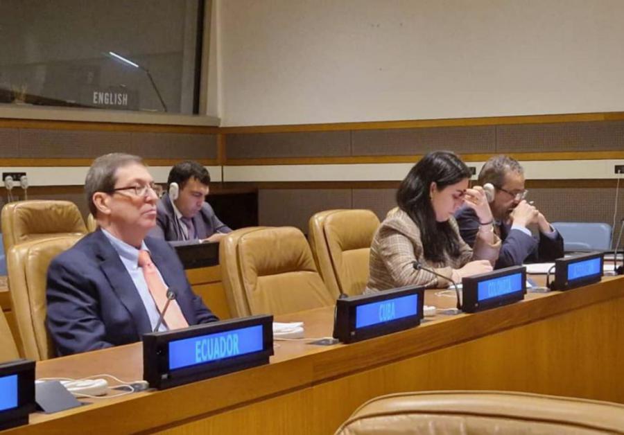 Intervención del Ministro de Relaciones Exteriores de la República de Cuba, Bruno Rodríguez Parrilla, en el Comité Ministerial de Países No Alineados sobre Palestina. Nueva York, 26 de septiembre de 2024.