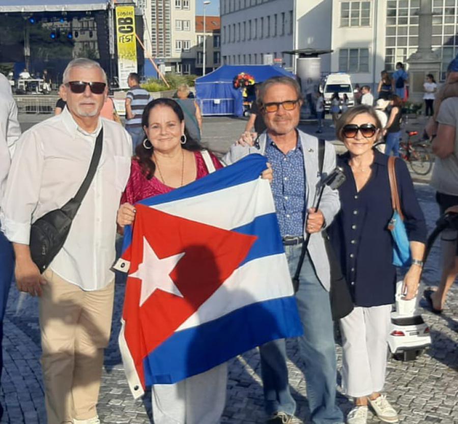 Visita del Embajador de Cuba a la ciudad de Nitra.