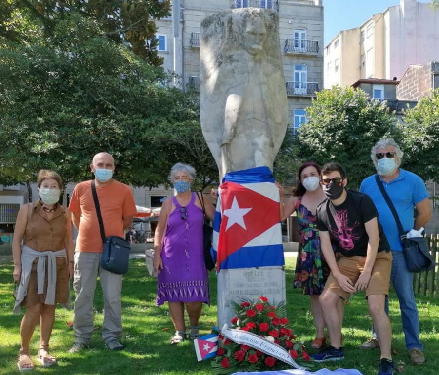 Se realiza en Galicia acto de homenaje en el 67 Aniversario de los Asaltos a los Cuartes Moncada y Carlos Manuel de Céspedes
