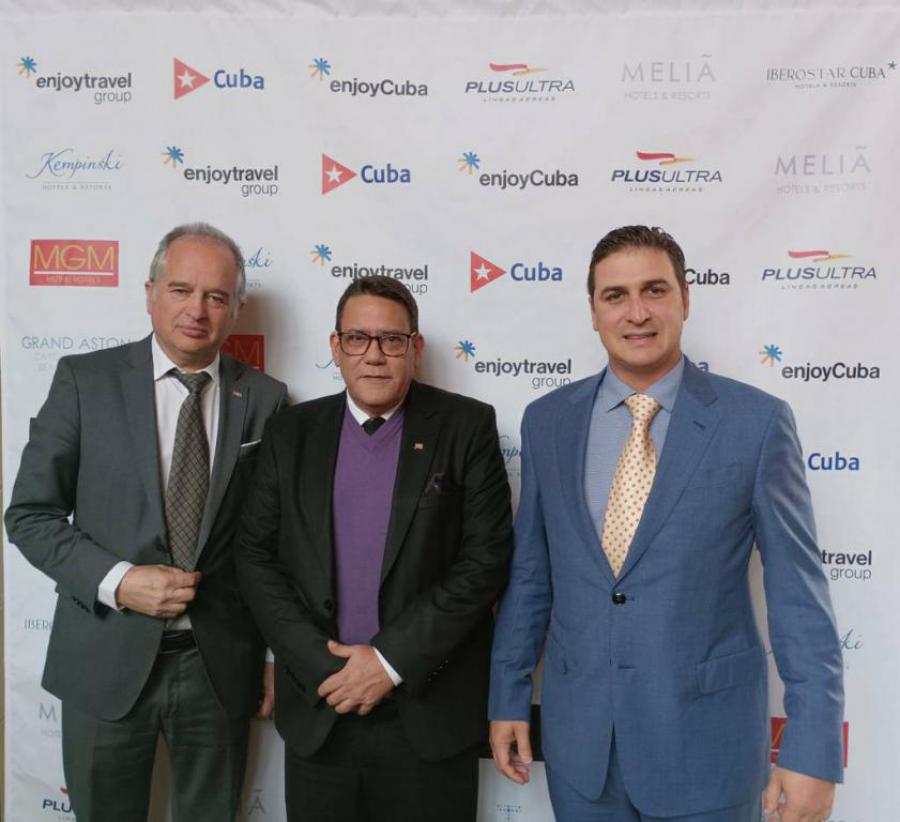 Se inaugura nueva ruta aérea “Barcelona-La Habana” promovida por Enjoy Travel Group