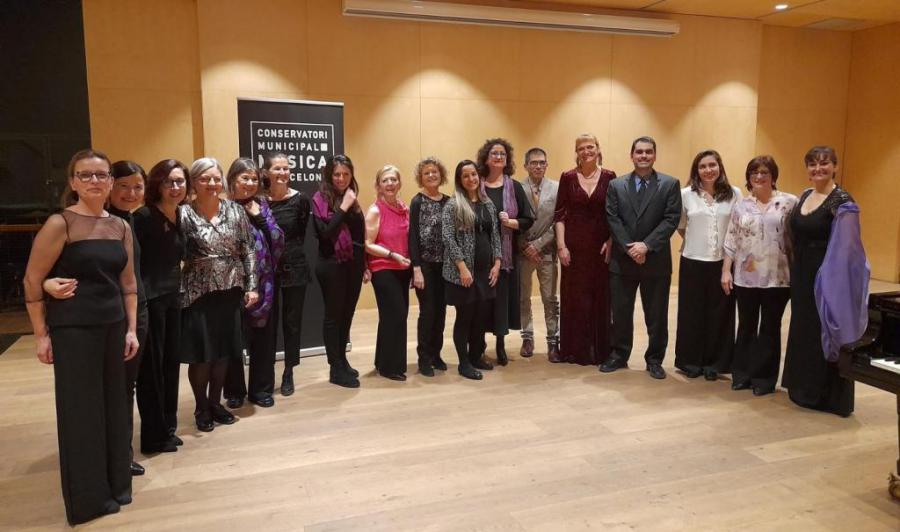 El Conservatorio Municipal de Música de Barcelona ofreció el concierto "Mujeres x Mujeres" dedicado a Cuba 