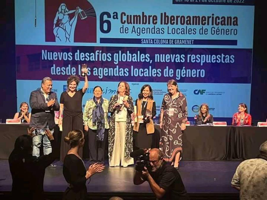 Las mujeres cubanas presentes en la VI Cumbre Iberoamericana de Agendas Locales de Género en Barcelona