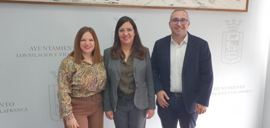 Cónsul General de Cuba en Andalucía realiza visita institucional al Ayuntamiento Los Palacios y Villafranca en Sevilla