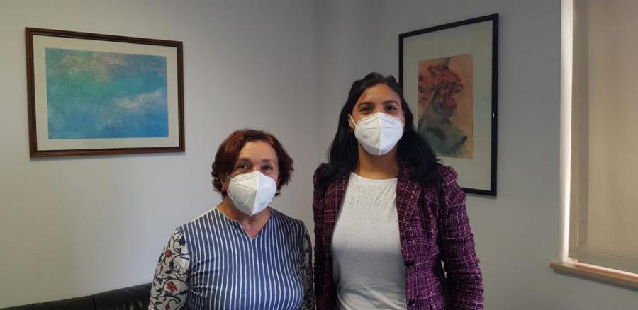 Presidenta de la Asociación de Amistad Gallego-Cubana visita el Consulado de Cuba en Galicia