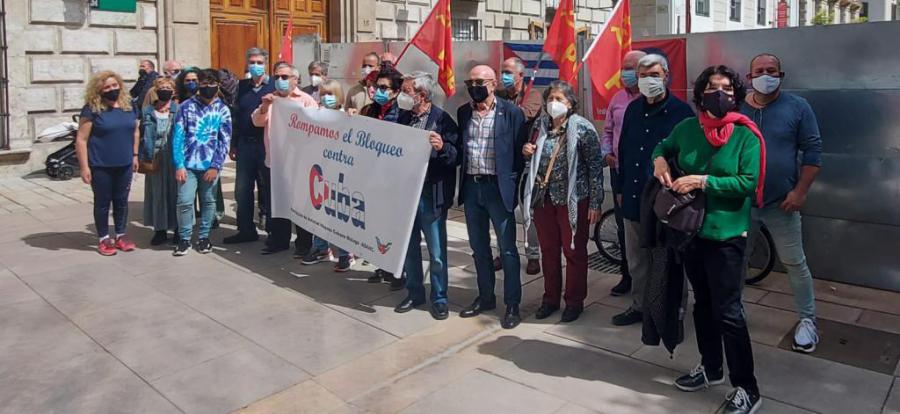 Málaga se suma a jornada mundial por la eliminación de bloqueo de EE.UU contra Cuba 