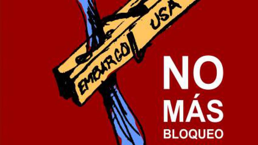 Portal de prensa "Málaga Día" ofrece cobertura a concentración realizada por la Asociación de Cubanos "La Avellaneda" y la Asociación Hispano-Cubana de Solidaridad a favor del levantamiento del bloqueo a Cuba