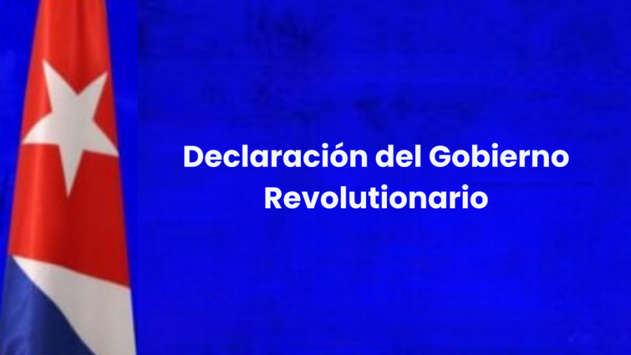 Declaración Gobierno 