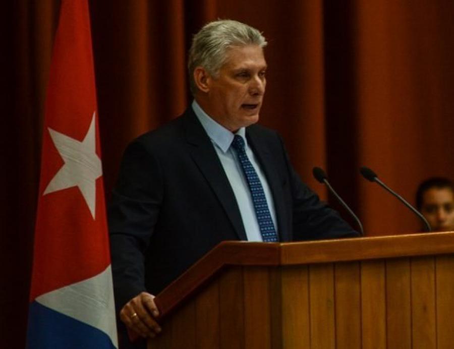 Presidente Díaz-Canel en la clausura del Congreso Pedagogía 2019